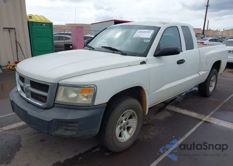 2008 Dodge Dakota Sxt/Bighorn/Lonestar из США, поврежденный, VIN 1D3HE32N88S590289